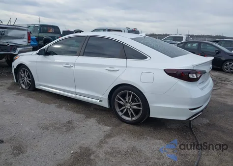 2017 Hyundai Sonata Sport 2.0T z USA, uszkodzony, nr VIN 5NPE34AB1HH591717